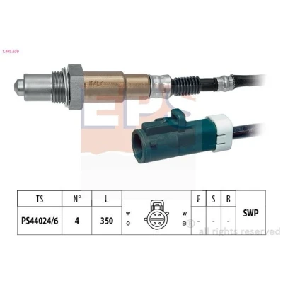 Imagem de FACET 10.7679 Sonda lambda Made in Italy OE Equivalent com aquecimento, plana, Rosca pré lubrificada FORD: FIESTA 5, MAZDA: 2 Hatchback