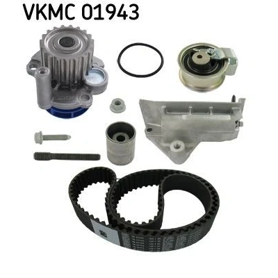 Imagem de SKF VKMC 01943 Bomba de Água + Kit Correia Distribuição com juntas amortecedor tensor, rolo perno roscado 120