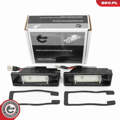 Imagem de Luz de chapa matrícula ESEN SKV 72SKV549