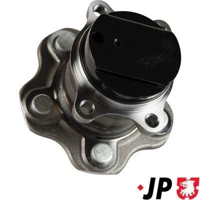 Imagem de JP GROUP 4051400100 Cubo da Roda 5 com o rolamento roda, anel de sensor do ABS Eixo traseiro esquerdo, direito