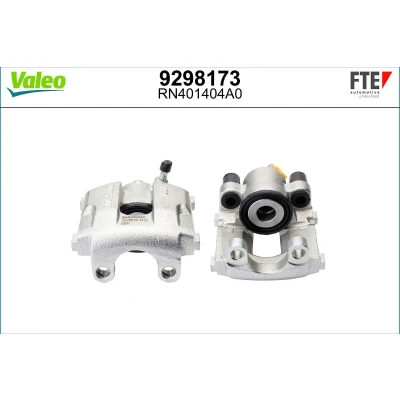 Imagem de FTE 9298173 Pinça de travão cinzento Ferro fundido Eixo traseiro direito sem suporte BMW: 3 Touring, Sedan