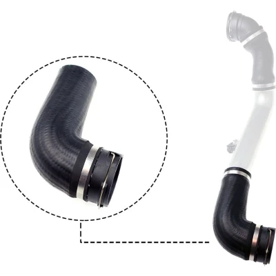 Imagem de GATES 09 0737 Mangueira Para o Turbocompressor AEM (borracha de etileno acrilato) BMW: 5 Sedan, Touring