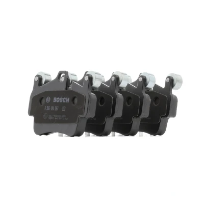 Imagem de BOSCH 0 986 494 567 Jogo de pastilhas para travão disco Baixo teor metálico com chapa anti ruído, instruções montagem PORSCHE: Boxster