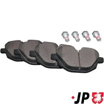 Imagem de JP GROUP 1463701610 Jogo de pastilhas para travão disco Eixo traseiro preparado indicador aviso desgaste BMW: 5 Touring, Sedan, X3