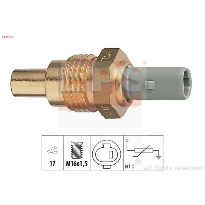 Imagem de EPS 1.830.161 Sensor da Temperatura do Líquido de Refrigeração Made in Italy OE Equivalent preto TOYOTA: Celica V Coupe, Carina E Sportswagon