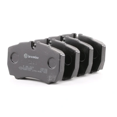 Imagem de BREMBO P A6 023 Jogo de pastilhas para travão disco preparado indicador aviso desgaste com parafusos pinça sem acessórios
