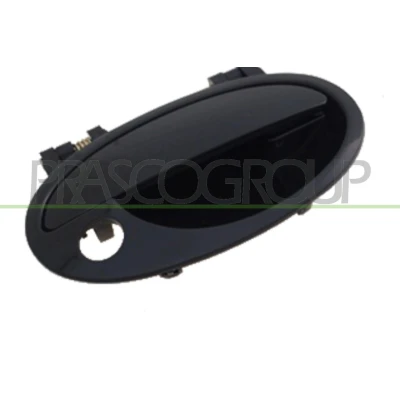 Imagem de PRASCO OP0308001 Puxadores de Porta exterior, à frente, lado direito preto liso OPEL: Corsa C Hatchback, Combo Van / Carrinha, Tour