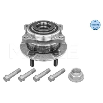 Imagem de MEYLE 37 14 652 0005 Cubo da roda 4 5 114,3 com o rolamento integrado material de montagem Eixo dianteiro, ambos os lados