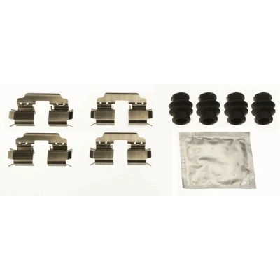 Imagem de TRW PFK705 Kit de acessórios, pastilhas travão MERCEDES BENZ: Classe A
