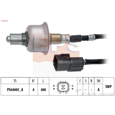 Imagem de EPS 1.998.275 Sonda lambda Made in Italy OE Equivalent com aquecimento, plana, Rosca pré lubrificada KIA: RIO 3