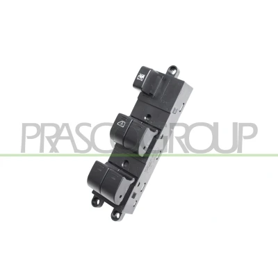 Imagem de PRASCO DS814WS04 Interruptor, elevadores dos vidros à frente, lado esquerdo NISSAN: Pathfinder 3, NP300 Navara Pick up