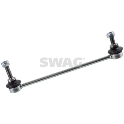 Imagem de SWAG 99 92 2473 barra / escora, estabilizadora Eixo traseiro esquerdo, direito 233 M10 x 1,25 com porca autoblocante Aço