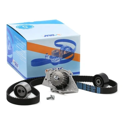 Imagem de GRAF KP747 3 Bomba de Água + Kit correia Distribuição 140 25mm para accionamento da dentada PEUGEOT: 206 Hatchback, Partner I Van
