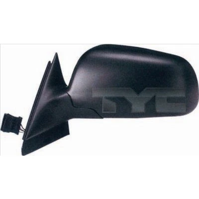 Imagem de espelho retrovisor Tyc 302 0010 esquerda preto não esférico, tom azul, aquecível, caixa do grande, para regulação eléctrica dos espelhos