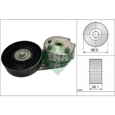 Imagem de INA 534 0668 10 Tensor, correia trapezoidal estriada