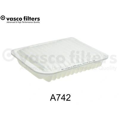 Imagem de DAVID VASCO A742 Filtro de ar 56 207 257 rectangular Cartucho filtrante MITSUBISHI: ASX SUV, Lancer 8 Limousine, Grandis, CITROËN: C4 Aircross