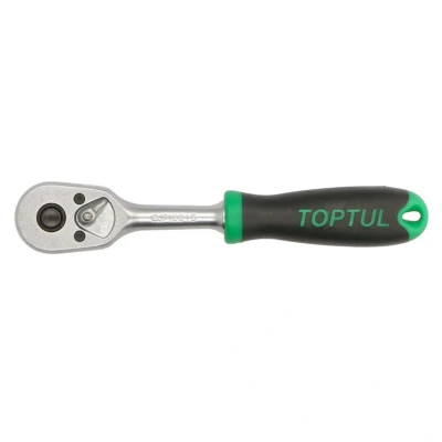 Imagem de TOPTUL CHJM0815 Roquete reversível 72 6,3 (1/4&quot;) 145 aço cromo vanádio