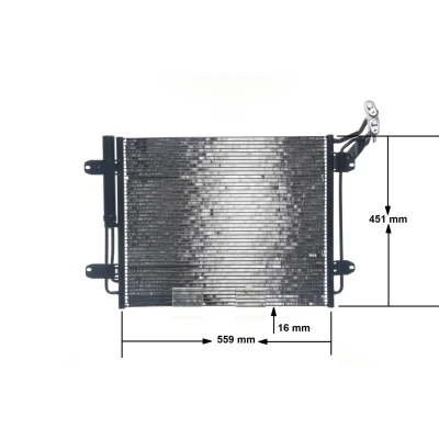 Imagem de MAHLE ORIGINAL AC 12 000S Condensador com secador 539