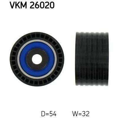 Imagem de SKF VKM 26020 Polia de desvio/de guia, correia dentada RENAULT: Kangoo I Express, MEGANE 1