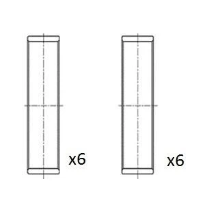 Imagem de FAI AutoParts BB2078 STD Capas de Biela JAGUAR: XF Sedan, LAND ROVER: Range Rover Sport, Discovery 5