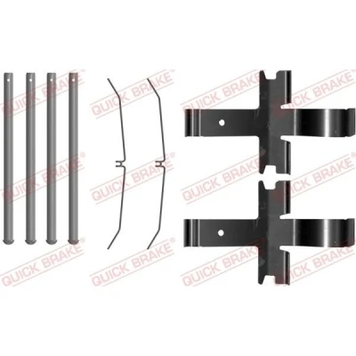 Imagem de QUICK BRAKE 109 0081 Kit de acessórios, pastilhas travão TOYOTA: Land Cruiser Prado 70 SUV
