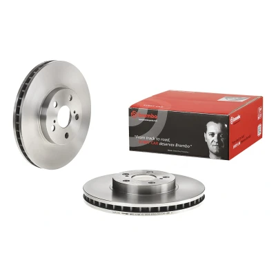 Imagem de BREMBO 09.6708.10 Disco de travão 275 28 5 interior ventilado TOYOTA: Avensis I Sedan, Carrinha, Liftback