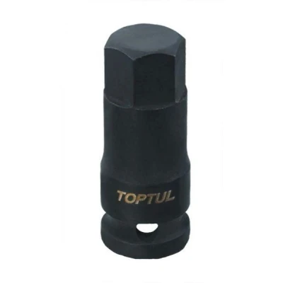 Imagem de Soquete hexagonal de impacto TOPTUL 1/2 zoll 19 mm