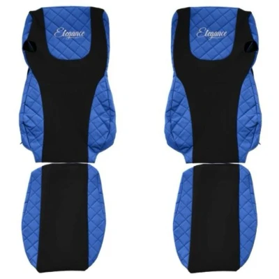 Imagem de F CORE Elegance FX07 BLUE Capa para banco de automóvel Azul Estampado Couro artificial à frente