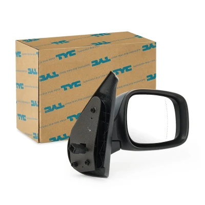 Imagem de Espelho retrovisor Tyc 328 0033 à direita com subcapa não esférico, aquecível, para regulação eléctrica dos espelhos RENAULT: Kangoo I Express