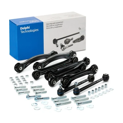 Imagem de DELPHI TC1600KIT Jogo de reparação, braço transversal Eixo traseiro MERCEDES BENZ: W124 Sedan, 190, Classe E Sedan