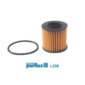 Imagem de PURFLUX L338 Filtro de óleo Cartucho filtrante SMART: Fortwo II Coupe, I Cabrio, Roadster Cabrio