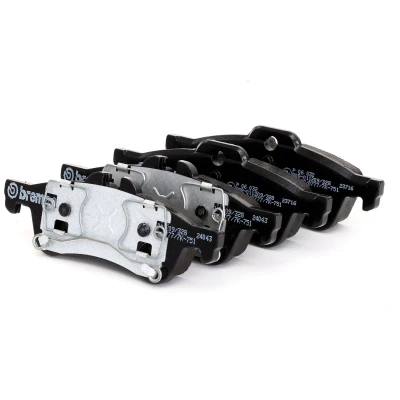 Imagem de BREMBO P 06 032 Jogo de pastilhas para travão disco preparado indicador aviso desgaste sem acessórios MINI: Cabrio, Hatchback