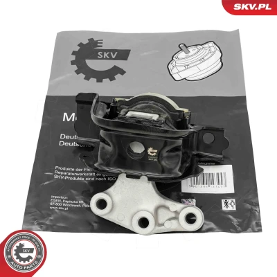Imagem de ESEN SKV 75SKV017 Suporte, motor à direita Apoio hidráulico Alumínio, Borracha 187mm 130mm PEUGEOT: 207 Hatchback, 208 I 2008 Carrinha