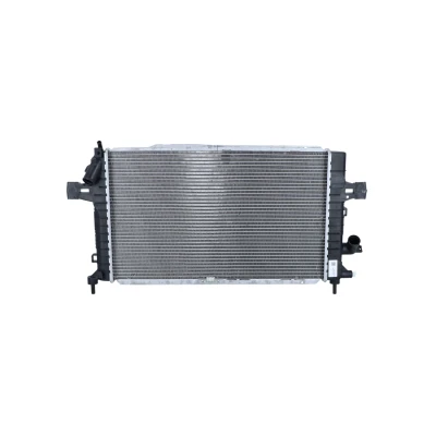 Imagem de NRF EASY FIT 58340 Radiador, arrefecimento do motor Alumínio 600 366 27 com manga de borracha Aletas refrigeração soldadas OPEL: Astra H Caravan