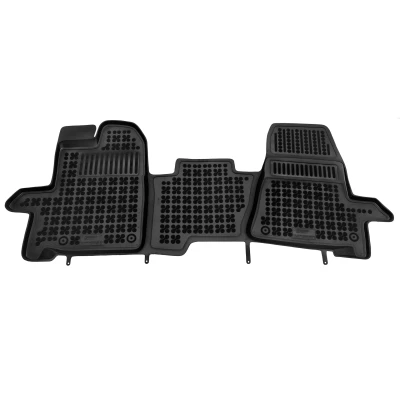 Imagem de REZAW PLAST 201219 Conjunto de tapete chão Borracha à frente 1 preto medida FIAT: Ducato III Van, Camião plataforma / Chassis
