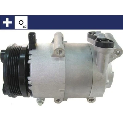 Imagem de MAHLE ORIGINAL ACP 864 000S Compressor 7VS16ic 12 PAG 46 YF R 1234yf, 134a com retentor FORD: Focus 2, C Max, VOLVO: V50, S40 II, C30