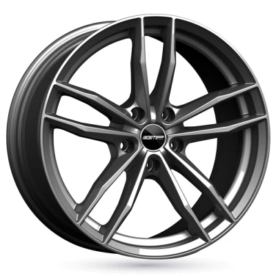 Imagem de Gmp swan 8x18 5x114,3 et35 70.1 grey llanta de aluminio
