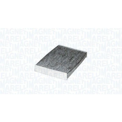 Imagem de MAGNETI MARELLI 350203062431 Filtro, ar do habitáculo Cartucho filtrante, Filtro de carvão ativado 192mm 266mm 20mm NISSAN: Qashqai / Qashqai+2 I