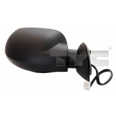 Imagem de Espelho retrovisor Tyc 328 0111 à direita preto para regulação eléctrica dos espelhos, convexo, aquecível DACIA: Logan I MCV