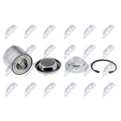 Imagem de NTY KLT CT 047 Kit de rolamento roda Eixo traseiro, traseiro esquerdo, direito CITROËN: C3 I Hatchback, C Elysée Sedan, II