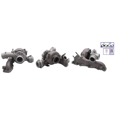 Imagem de ELSTOCK 91 1950 Turbocompressor accionado pelos gases de escape, atuador controlo pneumático com juntas OPEL: Astra H Caravan