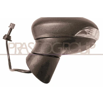 Imagem de Espelho retrovisor Prasco FD3447344P esquerda preto elétrico aquecível, sem cor, não esférico FORD: FIESTA 6