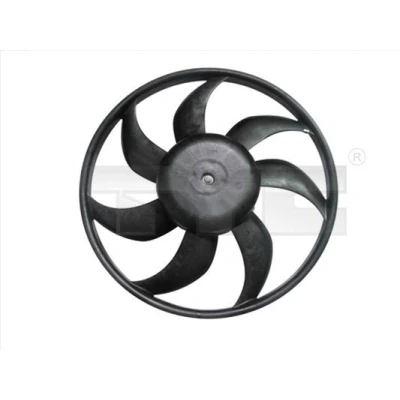 Imagem de TYC 809 0021 ventilador de radiador para veículos com ar condicionado 390 240 sem estrutura do (caixilho)