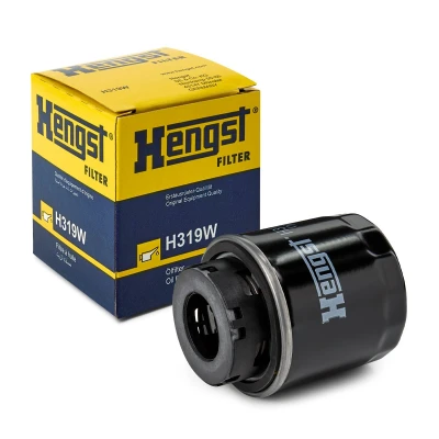 Imagem de HENGST FILTER H312W01 Filtro de óleo 3/4 16 UNF aparafusado VOLKSWAGEN: Polo V Hatchback, GOLF 5, 6, SEAT: Ibiza 4, Leon II Hatchback