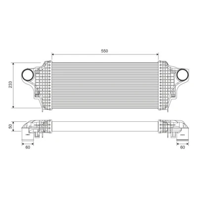 Imagem de VALEO 818320 Intercooler Alumínio sem sensor