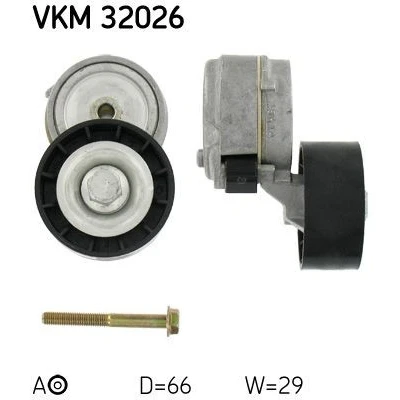 Imagem de SKF VKM 32026 Polia Tensora com material de fixação ALFA ROMEO: 147, 156 Sedan, FIAT: Stilo Multi Wagon