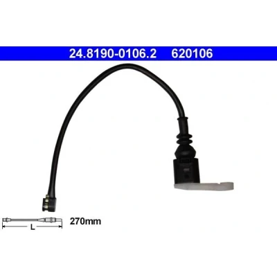 Imagem de ATE 24.8190 0106.2 Sensor de Desgaste Pastilha Freio VOLKSWAGEN: Golf 4
