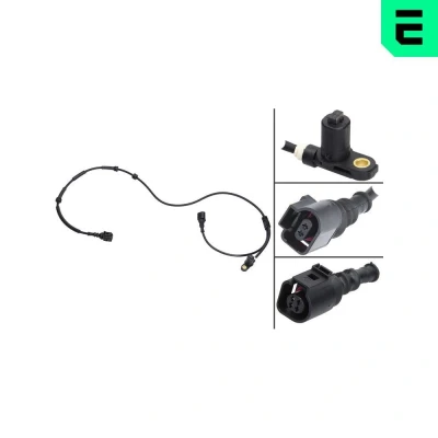 Imagem de OPTIMAL 06 S151 Sensor de ABS passivo 1100 VOLKSWAGEN: Sharan I, FORD: Galaxy Mk1 MPV, SEAT: Alhambra I