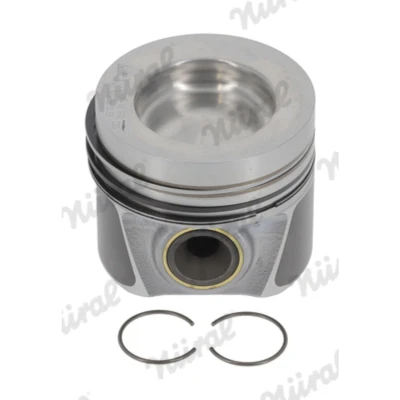 Imagem de NÜRAL 87 447500 10 Pistão 81 com casquilho para cubo de pernos, canal refrigeração, suporte segmentos, biela trapezoidal