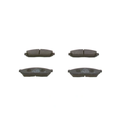 Imagem de BOSCH 0 986 494 208 Jogo de pastilhas para travão disco Baixo teor metálico HONDA: CIVIC 1 Stufenheck